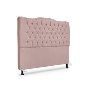 Cabeceira De Cama Box Queen 160cm Dunas - Veludo Rose