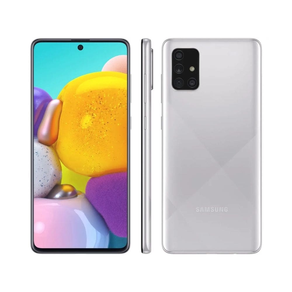 Usado: Samsung A71 128 GB Cinza - Muito Bom