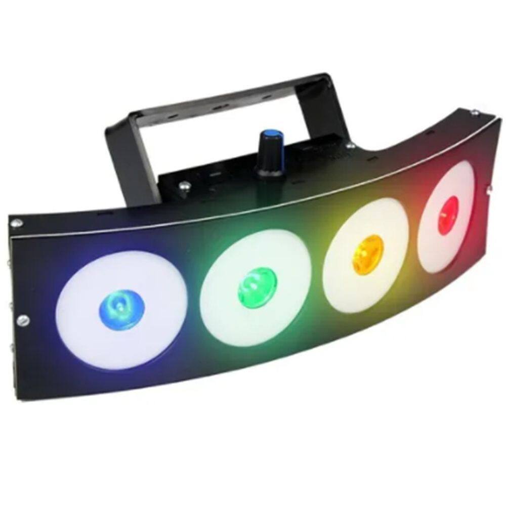 Jogo De Luz Para Festa Deltrônica Com 4 Canhões Led premium