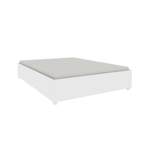 Cama Box Mônaco Casal Tcil Branco