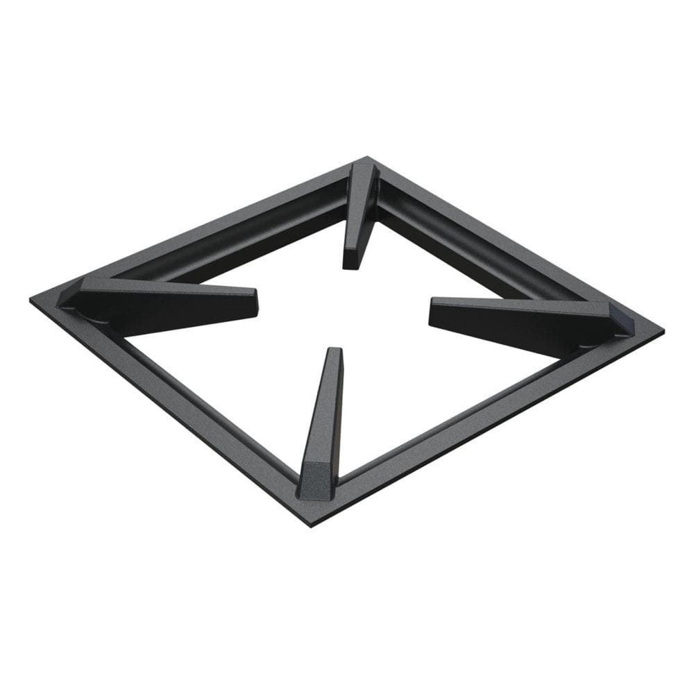 Grelha 4 Hastes MTQ Fogão Industrial Ferro Fundido 30x30cm