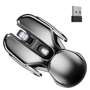 Mouse de Ferro 2.4g Recarregável para Jogos