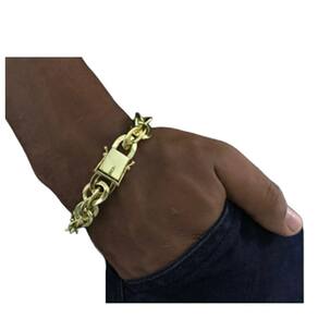 Pulseira 12mm de moeda antiga Moderna e estilosa