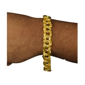 Pulseira 12mm Friso moeda antiga nao descasca