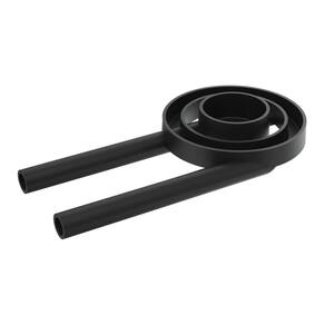 Queimador Duplo Longo Fogão Industrial Ferro Fundido 17,2cm