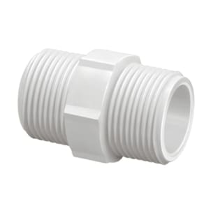 Niple Roscavel PVC Branca 1 Krona UN 0289