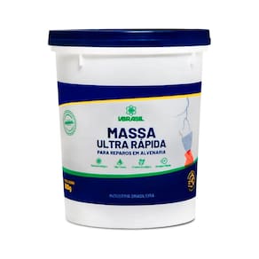 Massa Secagem Ultra Rapida Reparos em Alvenaria 500g