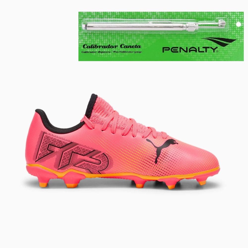 Chuteira Campo Puma Future 7Play + Calibrador Caneta Penalty