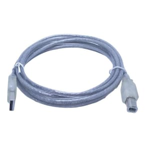 Cabo Impressora Usb 2.0 A Macho X Usb 2.0 B Macho 5m Tebera Cor Cristal