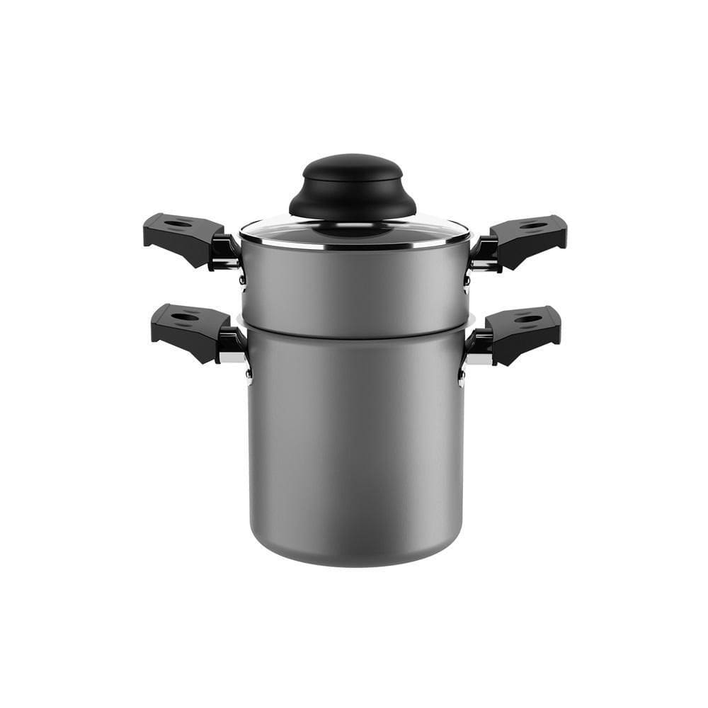 Cuscuzeira Especiarias Prata 800Ml Brinox 7100/360