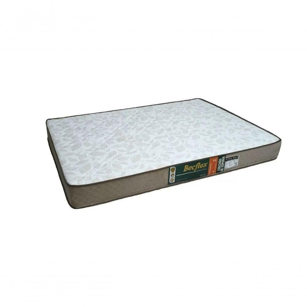 Colchão Espuma Becflex Casal Titan Gold 1,38