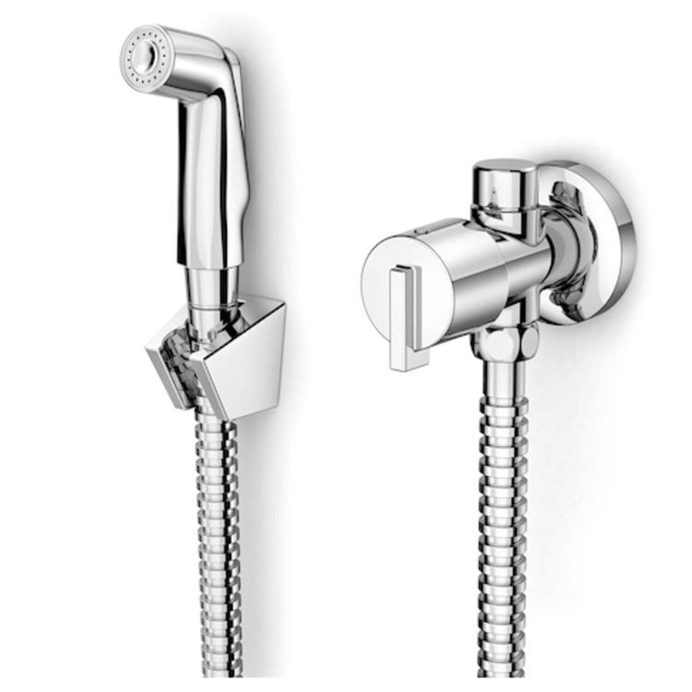 Kit com 3 Ducha Higiênica com Derivação Singles One Roca Cromado