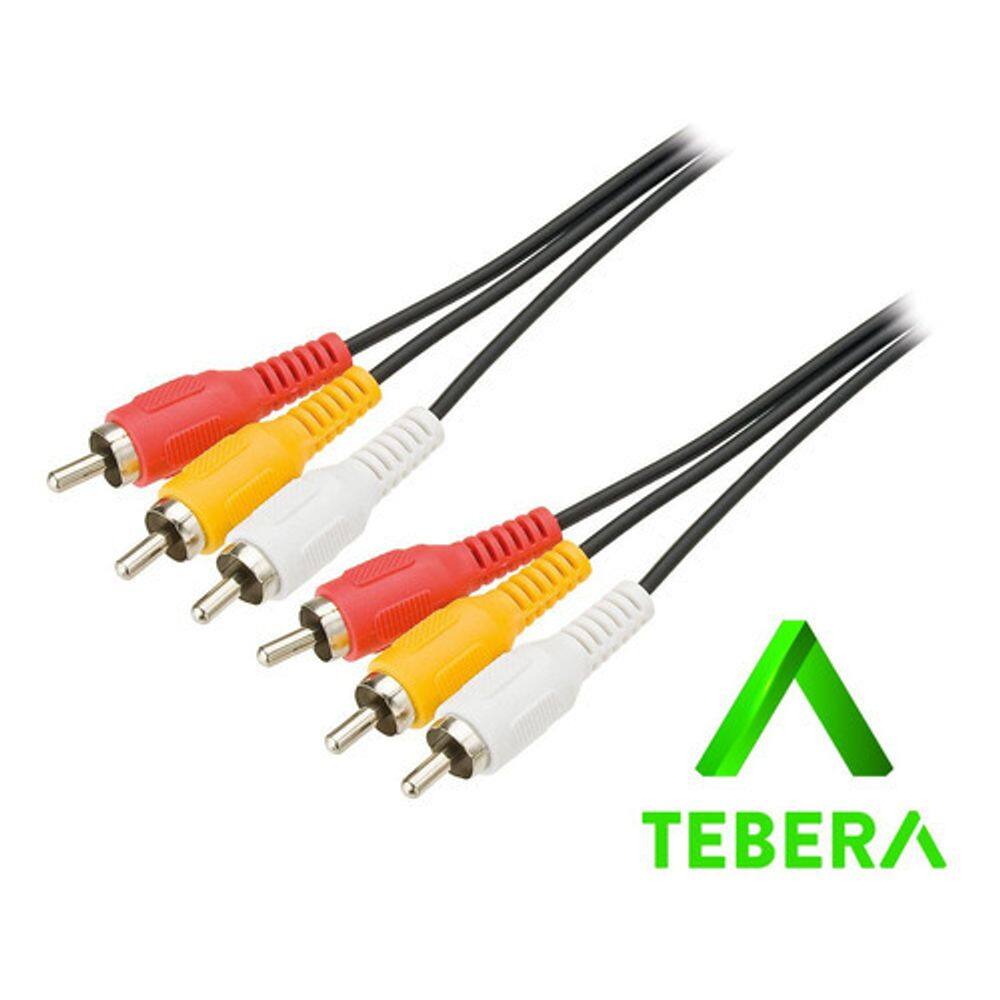 Cabo 3 Rca + 3 Rca 1,5m