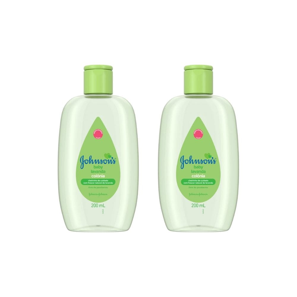 Colonia Johnsons Baby 200ml Lavanda - Kit C/ 2un