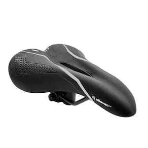 Selim MTB Vazado Gel 268x174mm - Preto/Cinza