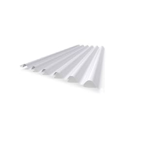 Kit com 10 Telha Polipropileno 1,83 X 1,10 Branco