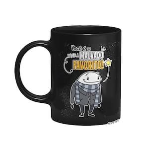 Caneca Flork - Você é o meu malvado favorito! - Preta