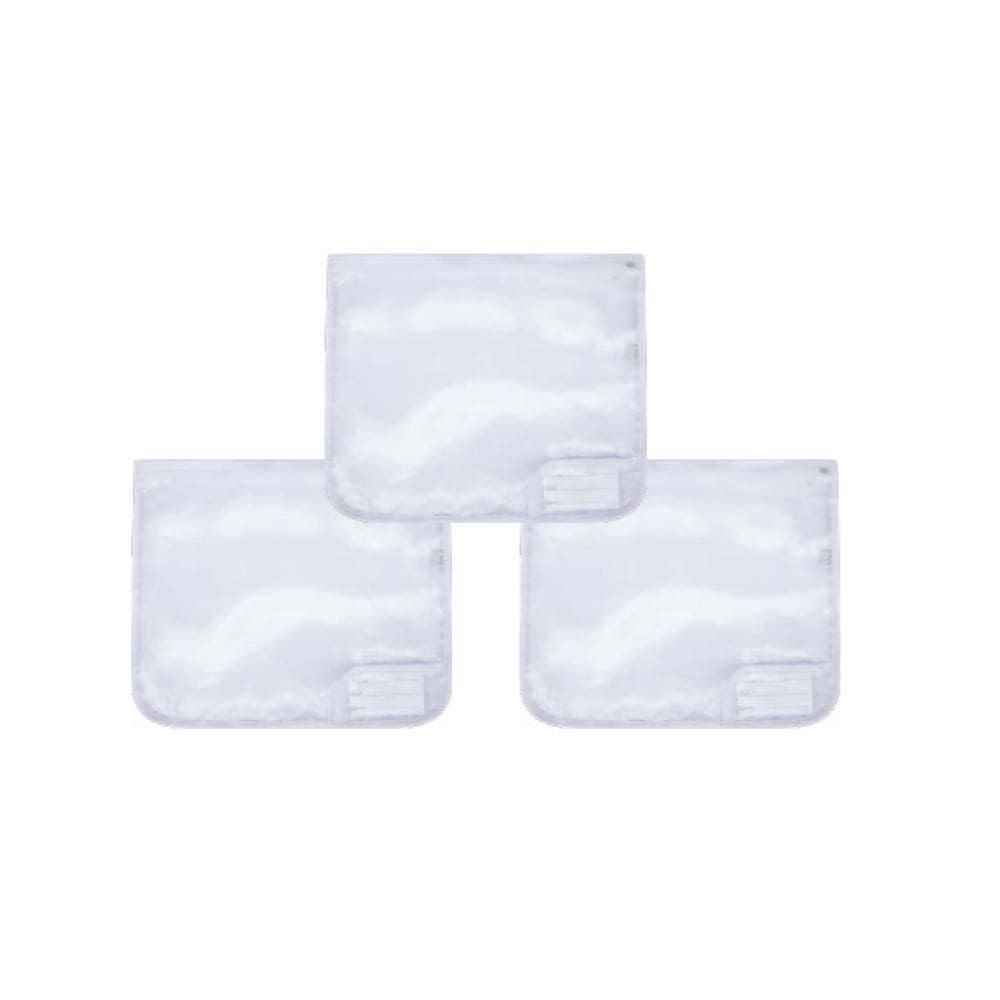 Kit Com 3 Saquinhos de Maternidade Hug Para Trocas Branco