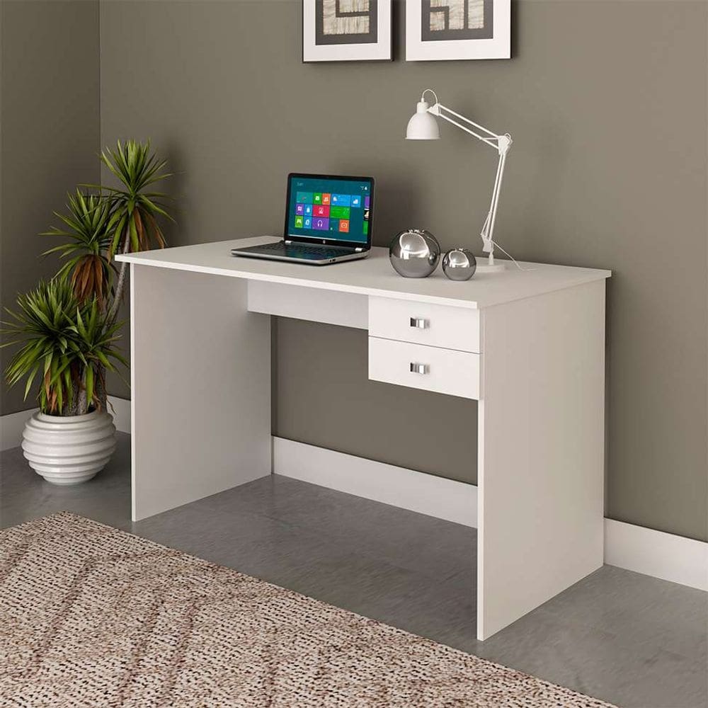 mesa de escritório angeline 2 gv branca