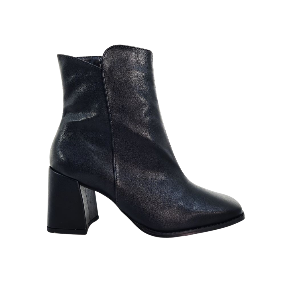 Bota Feminina Salto Médio Grosso Numeração Especial Flora