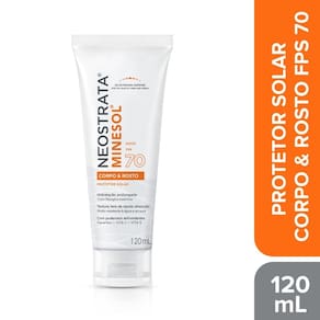 Protetor Solar Neostrata Minesol Corpo e Rosto Antioxidante FPS70 120ml