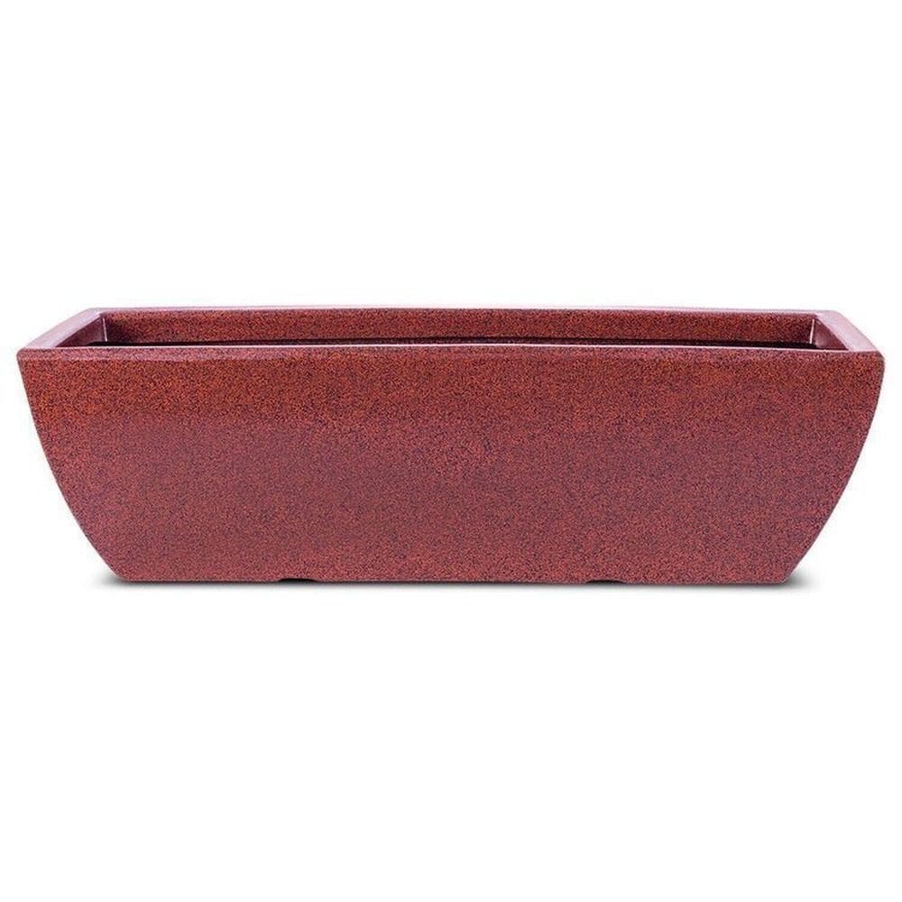 Conjunto de 20 Vasos Decorativo Jardineira Tamara 80 Marrom