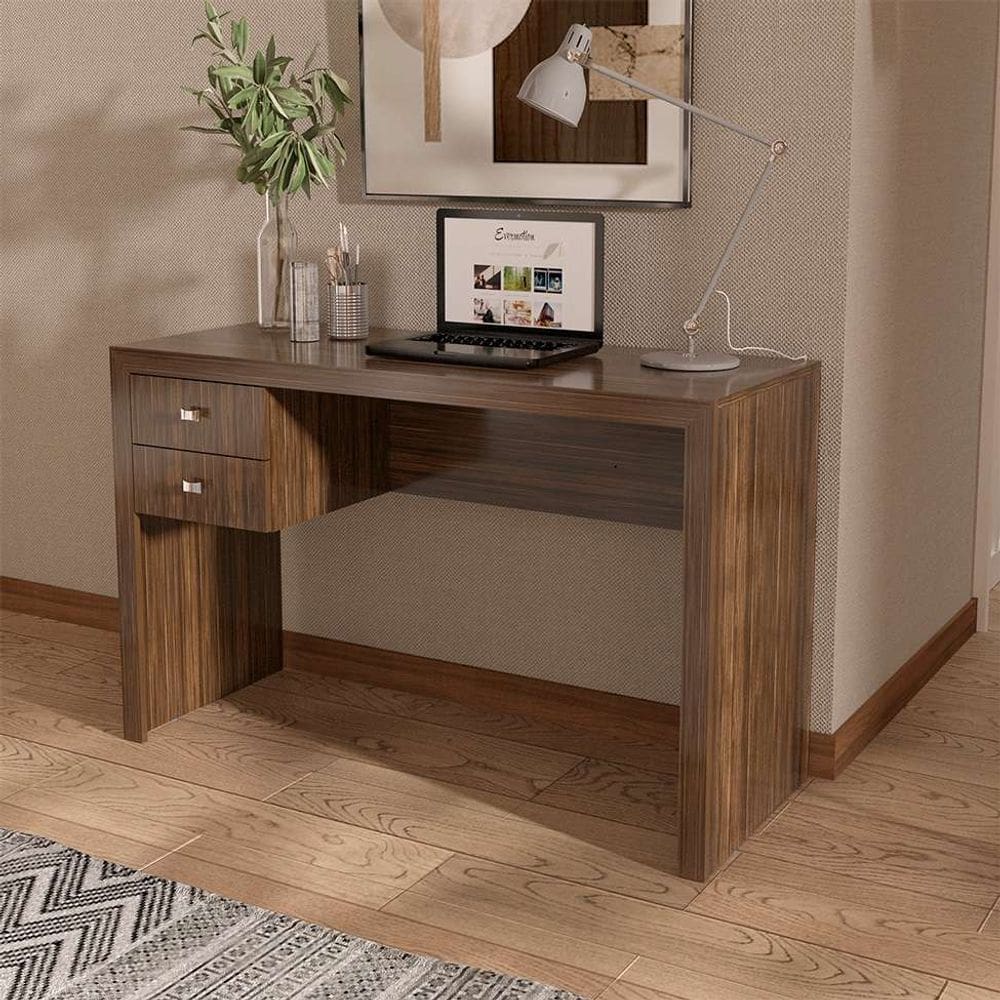 mesa de escritório ari 2 gv nogal