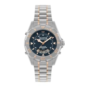 Relógio Technos Masculino Ref: Wt2050ar/1a Skydiver Anadigi Bicolor