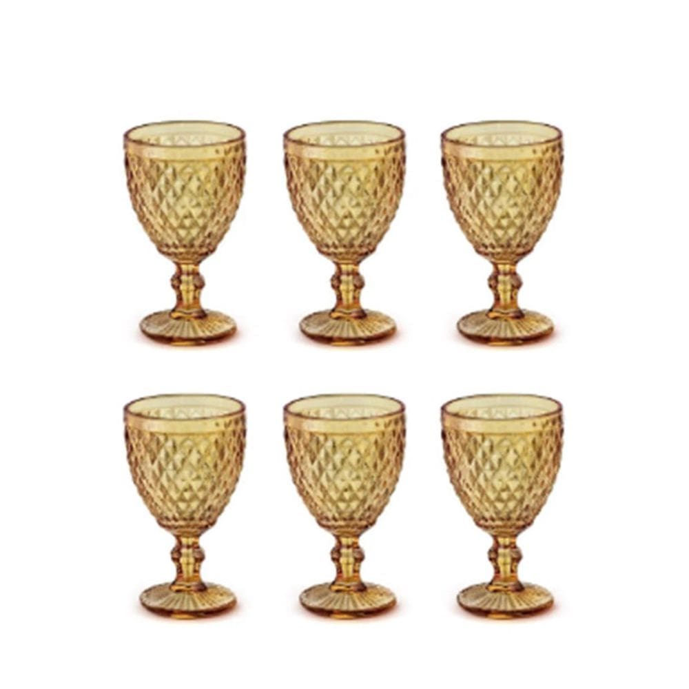 Jogo de Taças para mesa posta 6 Peças decorativas