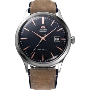Relogio Orient Bambino Versão 4 RA-AC0P02L10B Azul Marinho