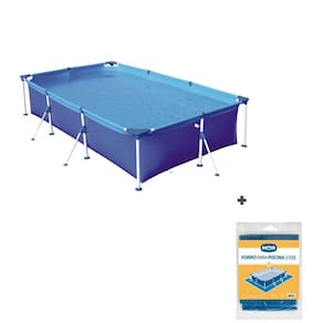 Kit Piscina Estruturada Premium 3.700L Mor + Forro 3.700L