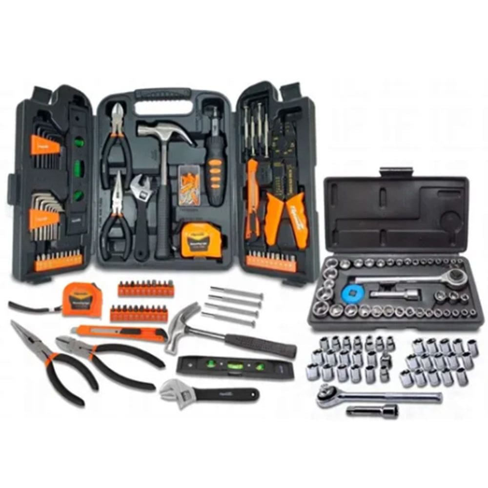 Kit Ferramentas 129 Peças c/ Maleta para Diversas Aplicações