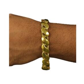 Pulseira Friso S 12mm moeda antiga