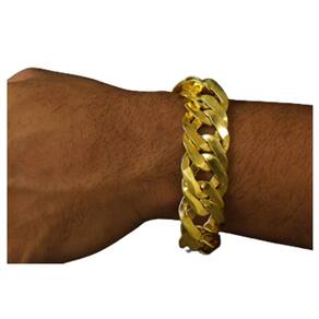 Pulseira Grumet Laminada 20mm moeda antiga