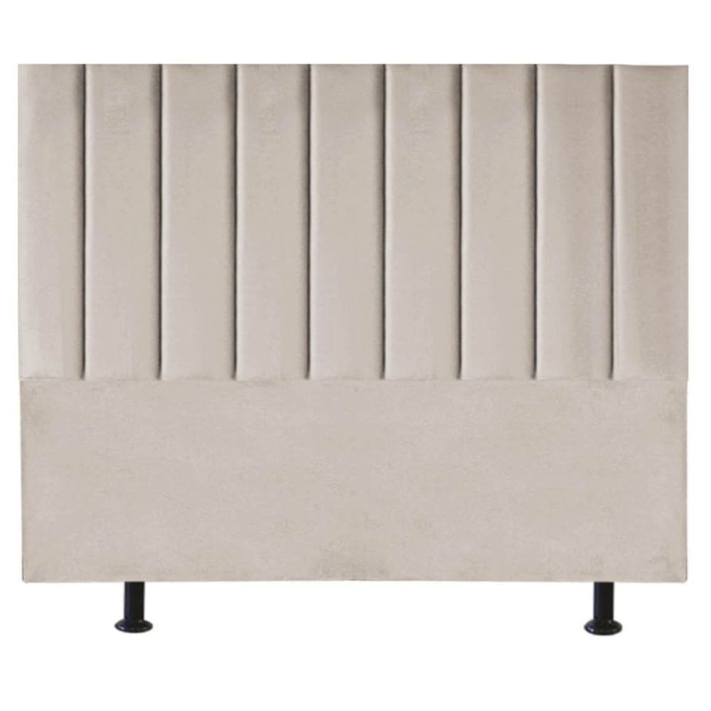 Cabeceira Estofada de Cama Casal King 195 cm Maisa Corino