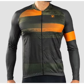 Camisa Masculina Manga Longa Basic Ground Verde Militar P