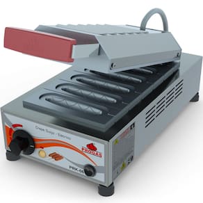 Máquina Crepeira Elétrica para 6 Crepes Suíços em 5 Minutos