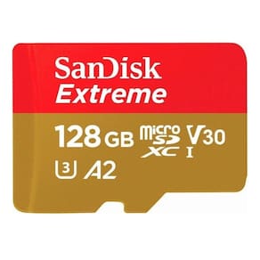 Cartão De Memória Sandisk 128Gb Extreme  Sdsqxaa-128G-Gn6aa