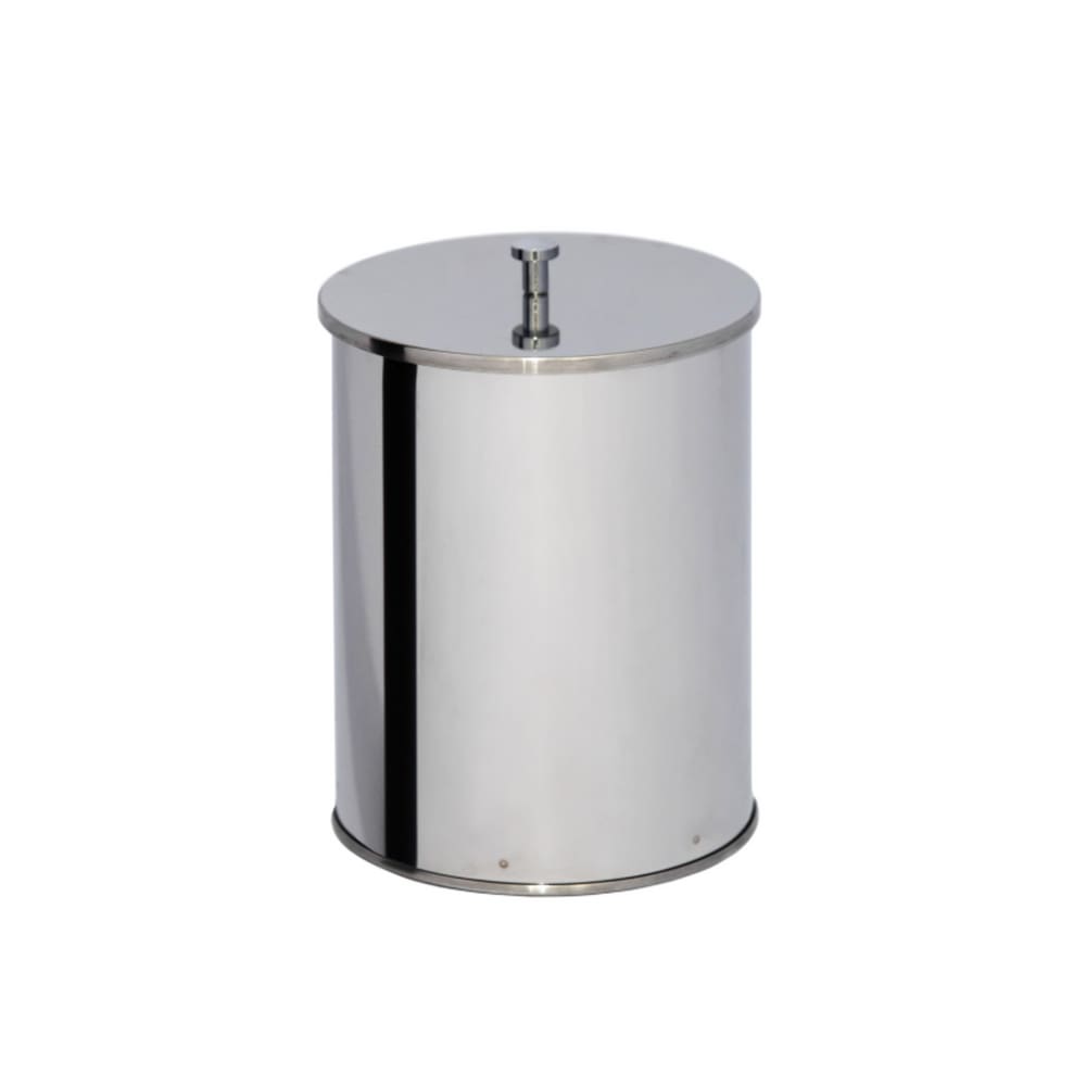 Lixeira em Aço Inox 07L com Tampa