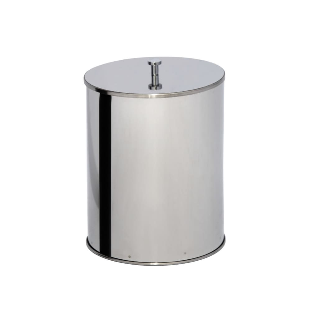 Lixeira em Aço Inox 10L com Tampa