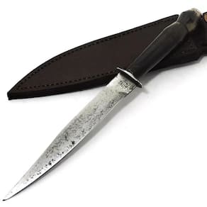 P unhal Antigo Snico Aço Carbono C/ Bainha Lâm 13 cm