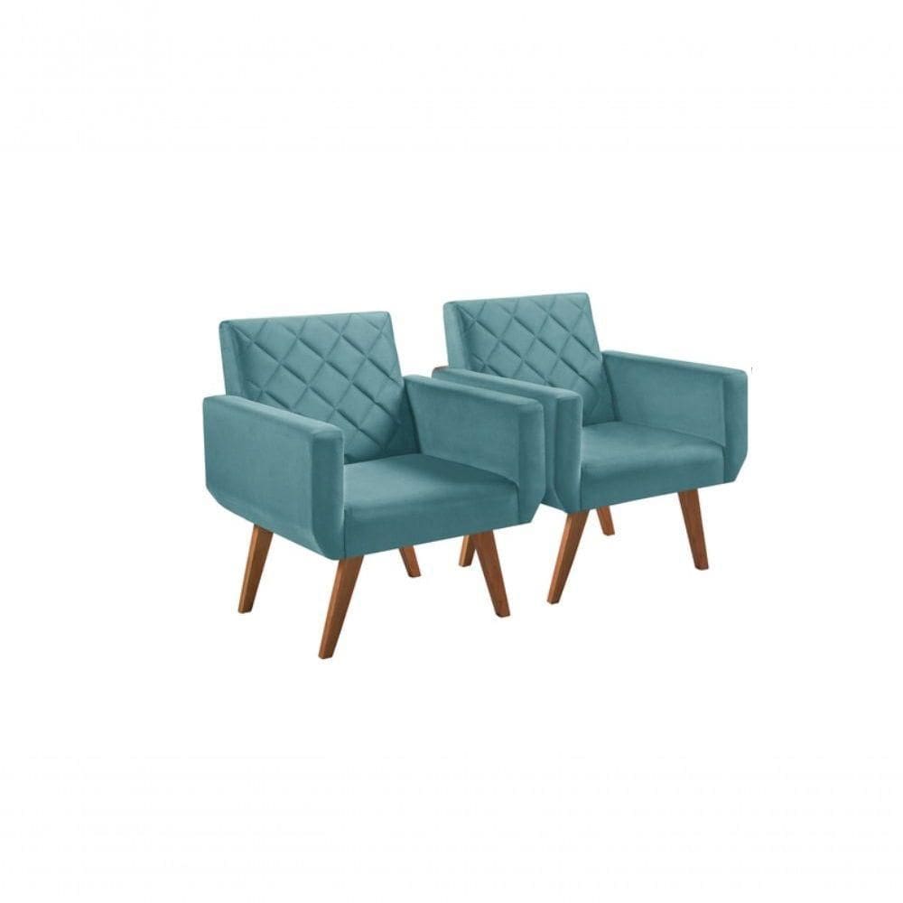 Kit 2 Poltronas 1 Lugar Anabelle Unidecor