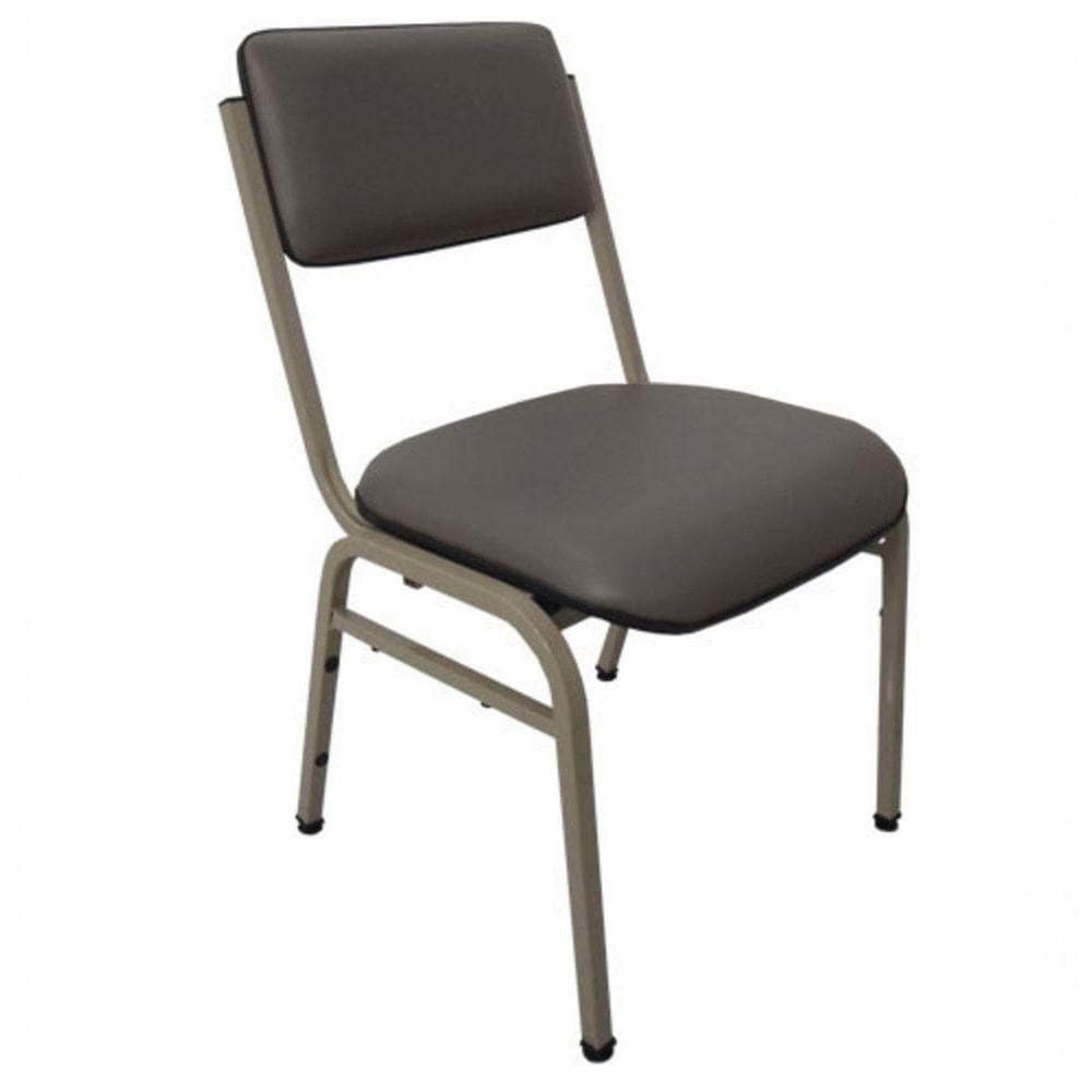 Cadeira Empilhável Para Auditórios Linha Hotel Smart Cinza