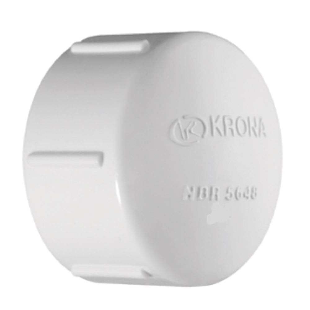 Cap Roscavel PVC Branca 1 Krona PCT 0222
