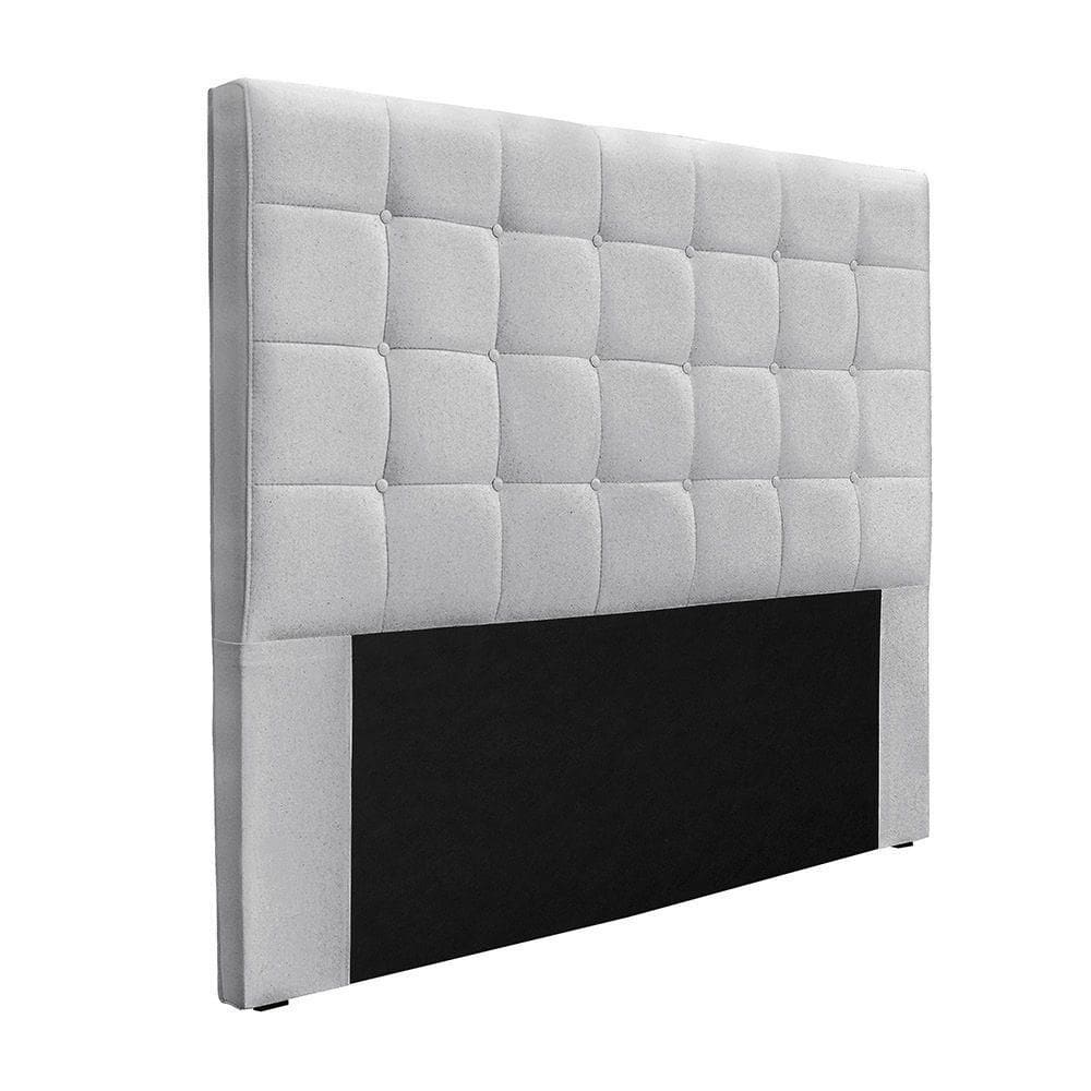 Cabeceira Cama Box King 195 Cm Verona Linho Grigio S04 - D`rossi