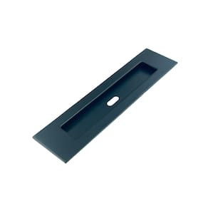 Puxador Concha 22cm de Inox - Preto COM FURO