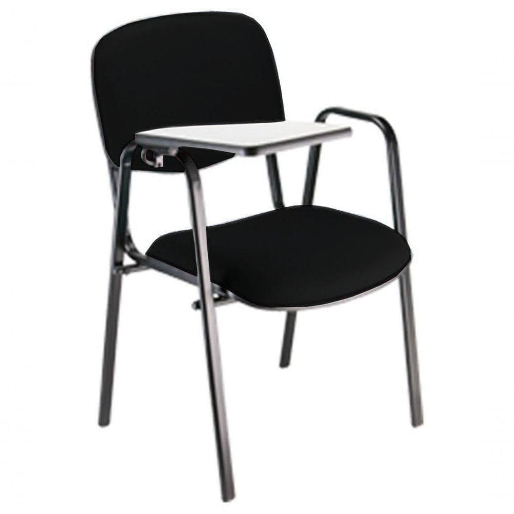 Cadeira Universitária Para Auditórios Linha Hotel Preto