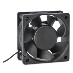 Microventilador Cooler 60x60x25 12v Kit Com 3pçs