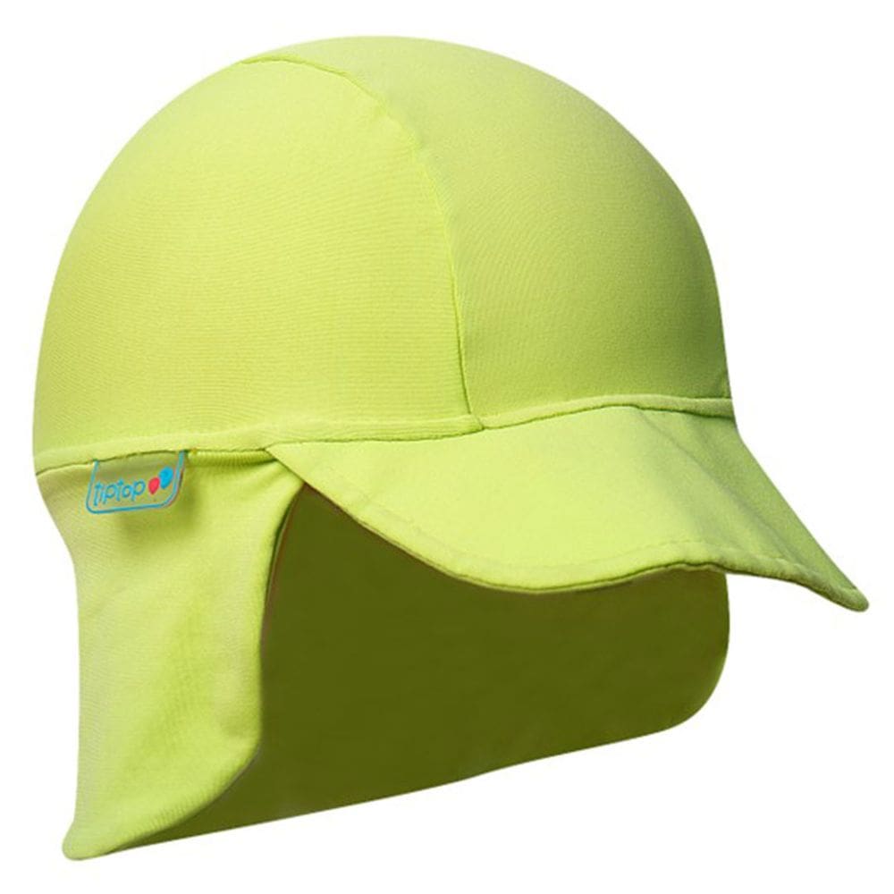 Boné Praia Infantil Proteção UV Verde Neon Tip Top