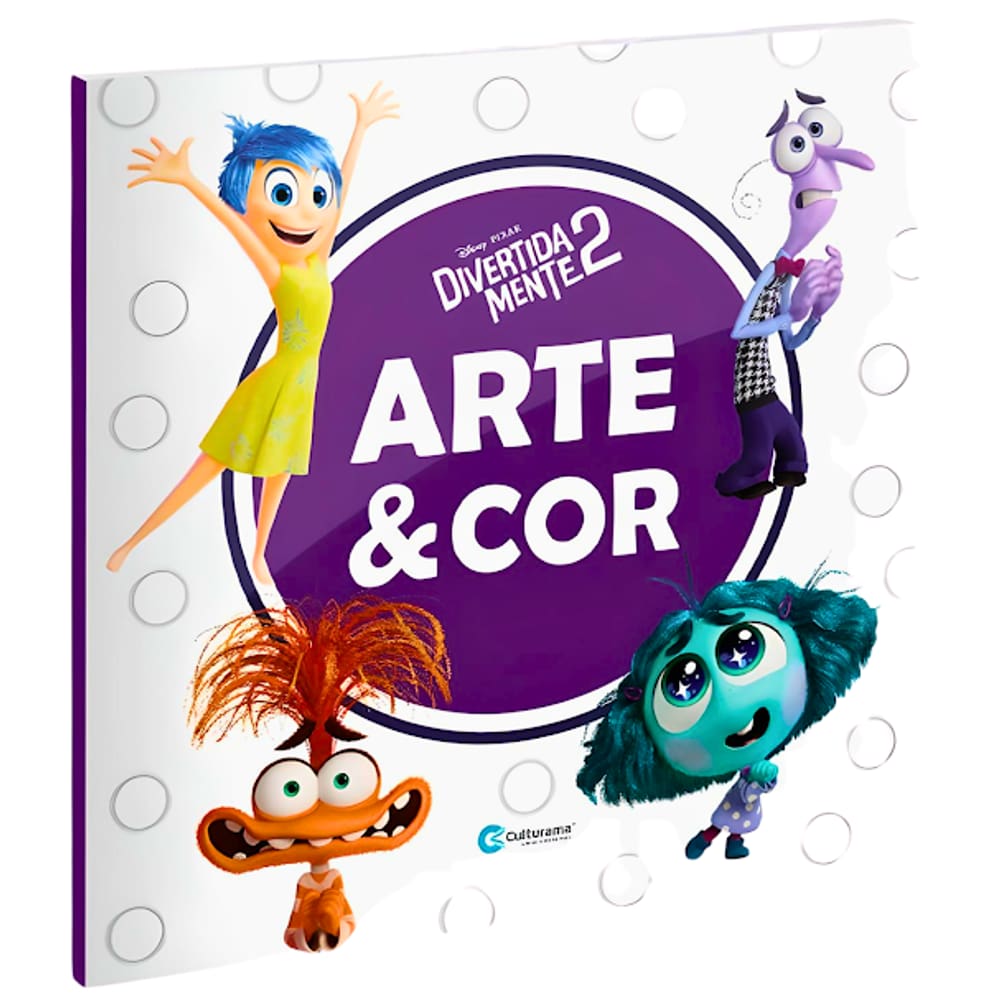 Livro Infantil Colorir Arte E Cor Divertidamente 2 Culturama